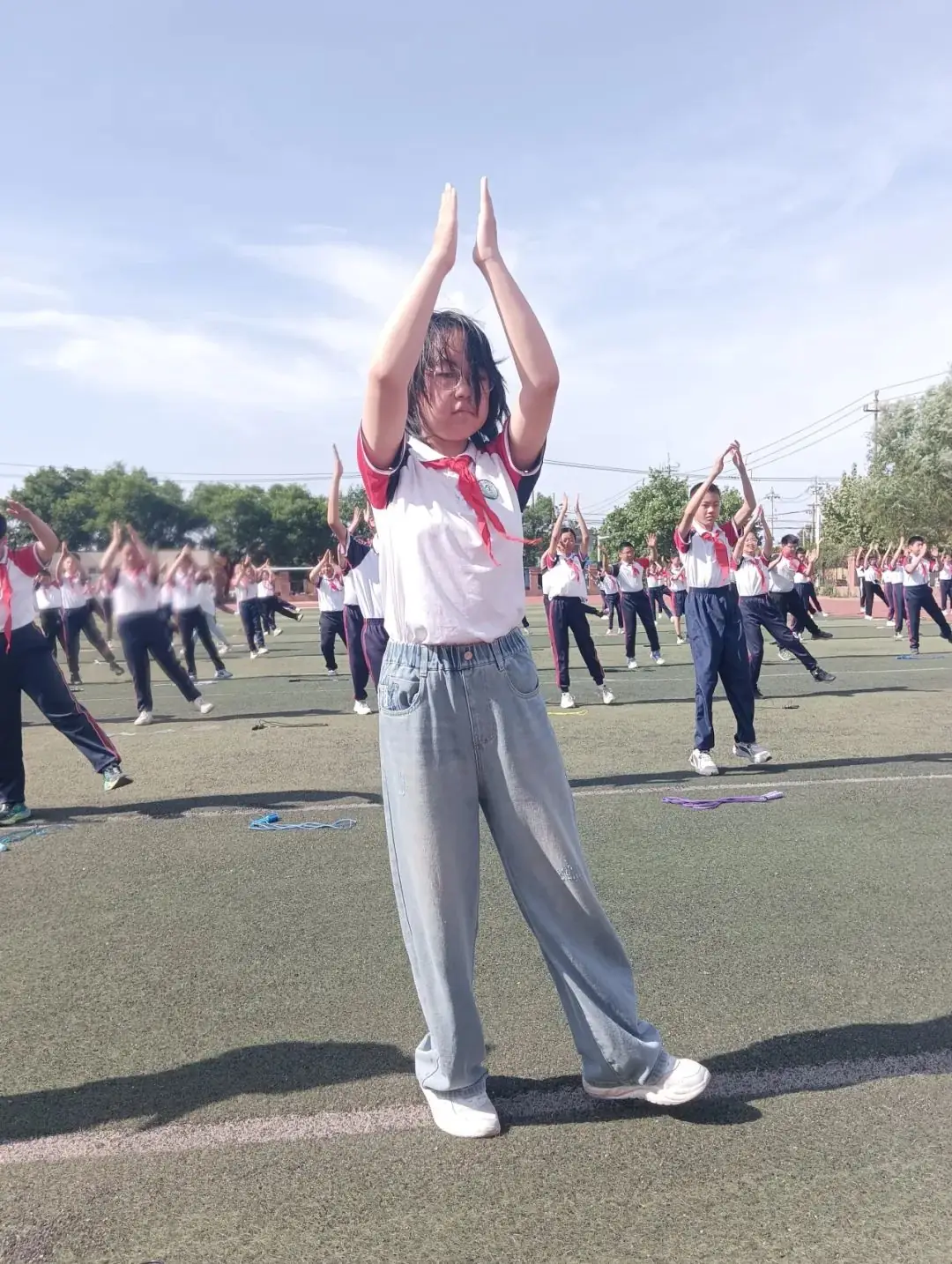 实小动态丨坊子区实验小学举行阳光大课间展示活动 第14张 实小动态丨坊子区实验小学举行阳光大课间展示活动 第14张