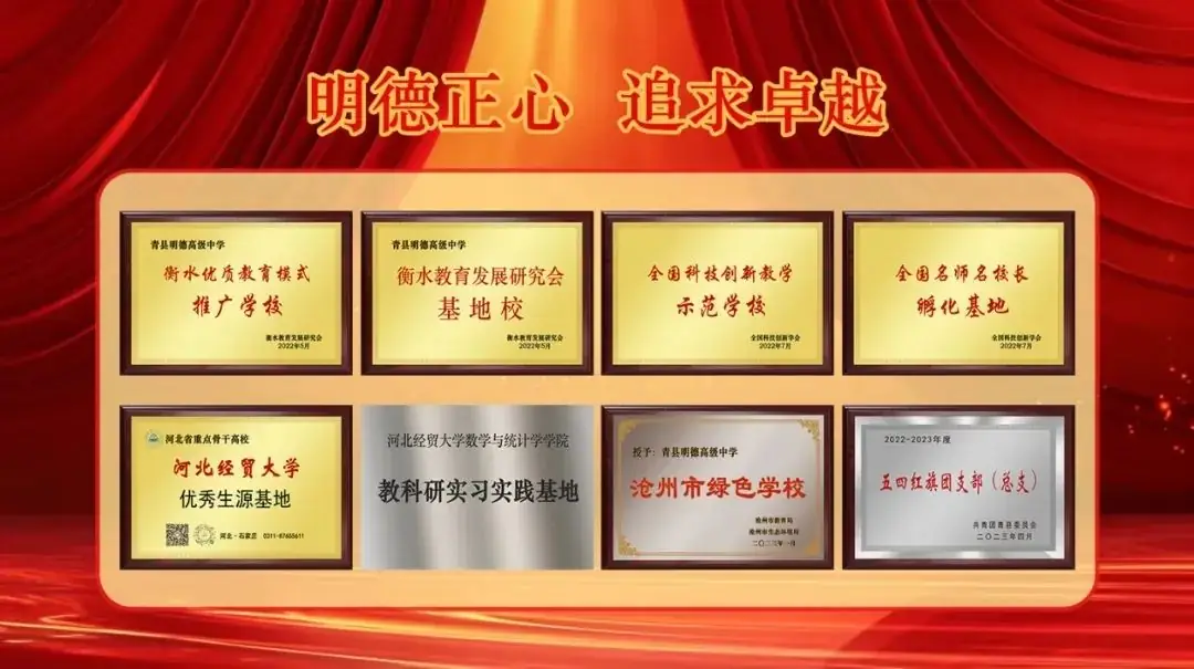 祈福高考  放飞梦想丨青县明德中学高三高考许愿祈福仪式 第31张