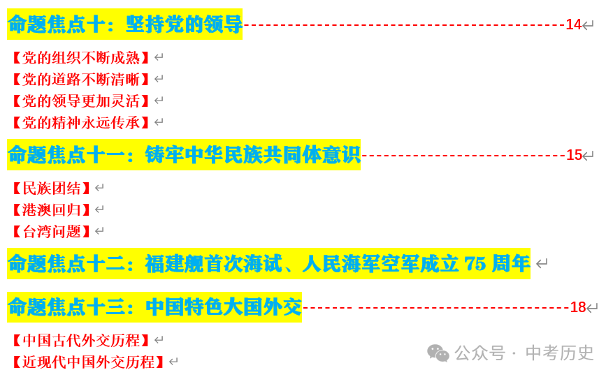 2024年中考历史终极押题(绝密)第1-3期 第4张 2024年中考历史终极押题(绝密)第1-3期 第4张