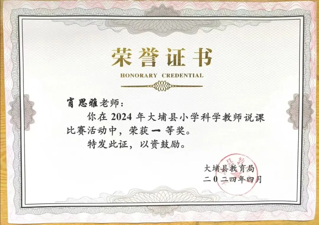【喜报】大埔县田家炳小学教师参加县各项比赛喜获佳绩 第9张 【喜报】大埔县田家炳小学教师参加县各项比赛喜获佳绩 第9张