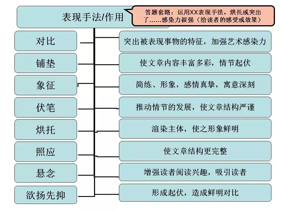 2024中考:初中语文《知识体系思维导图》 第10张 2024中考:初中语文《知识体系思维导图》 第10张