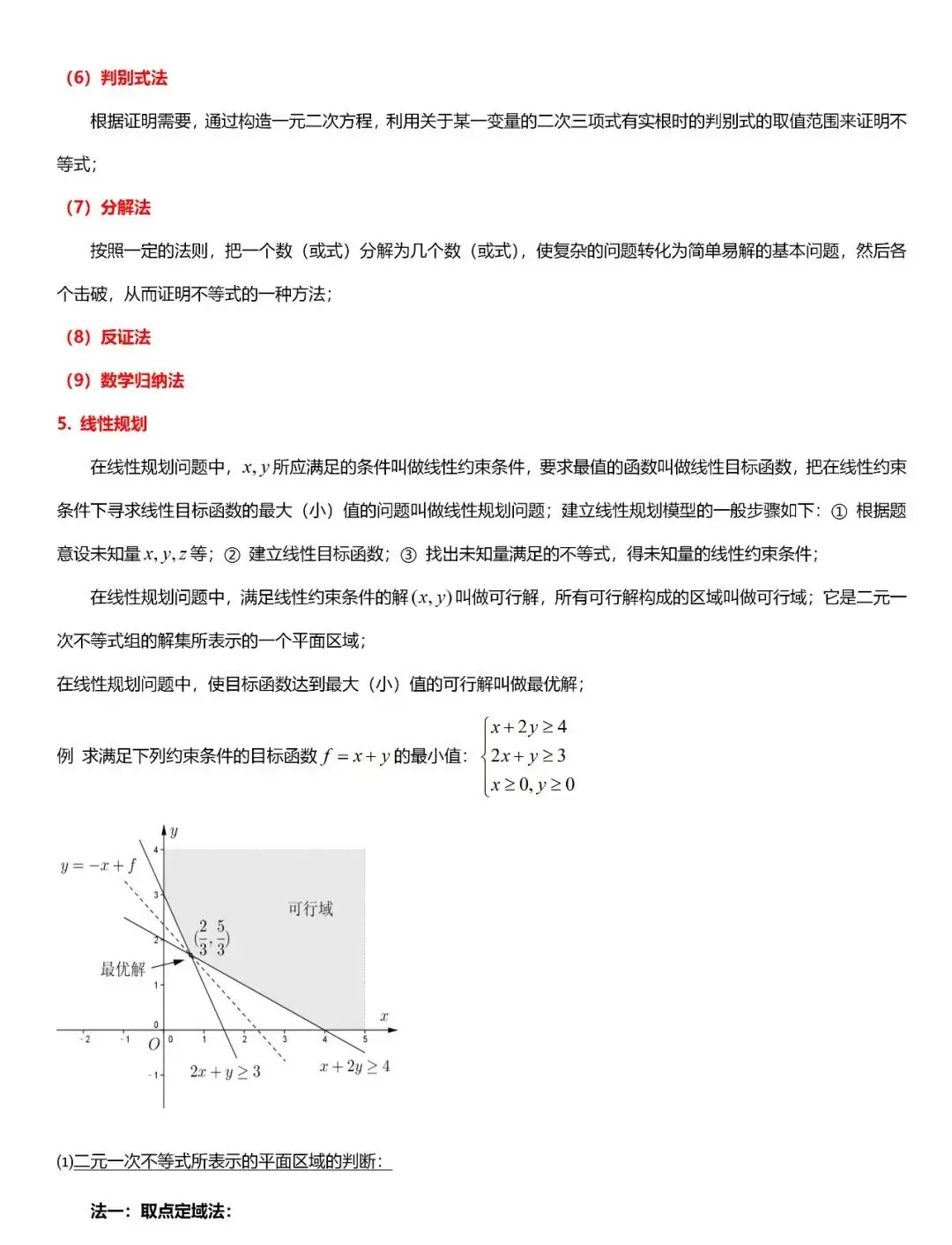 高考数学“热门考点”笔记,高中三年重点都在这,建议收藏! 第9张 高考数学“热门考点”笔记,高中三年重点都在这,建议收藏! 第9张
