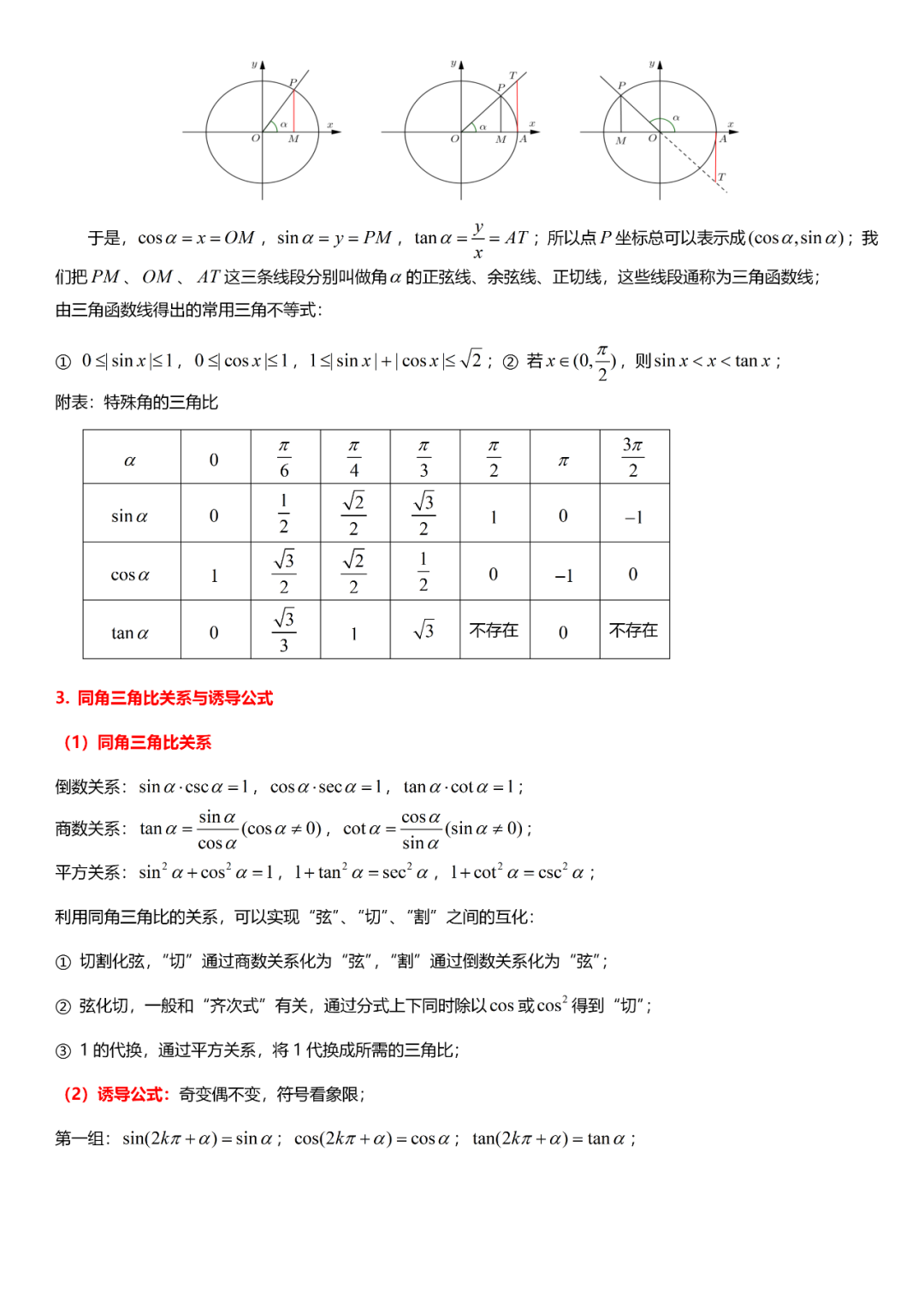 高考数学“热门考点”笔记,高中三年重点都在这,建议收藏! 第24张 高考数学“热门考点”笔记,高中三年重点都在这,建议收藏! 第24张