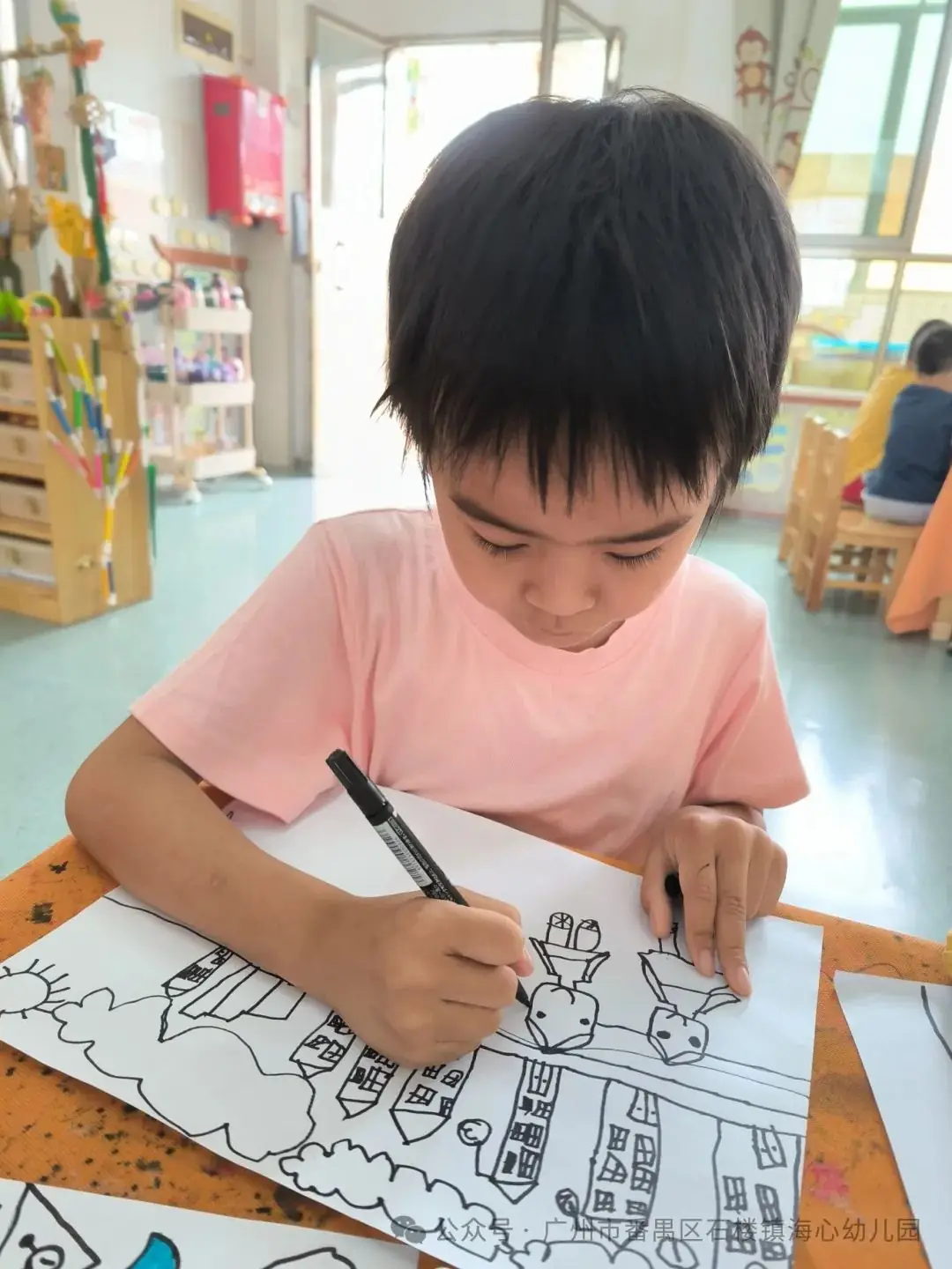 探秘小学,筑梦成长——石楼镇海心幼儿园幼小衔接参观海鸥学校活动 第12张
