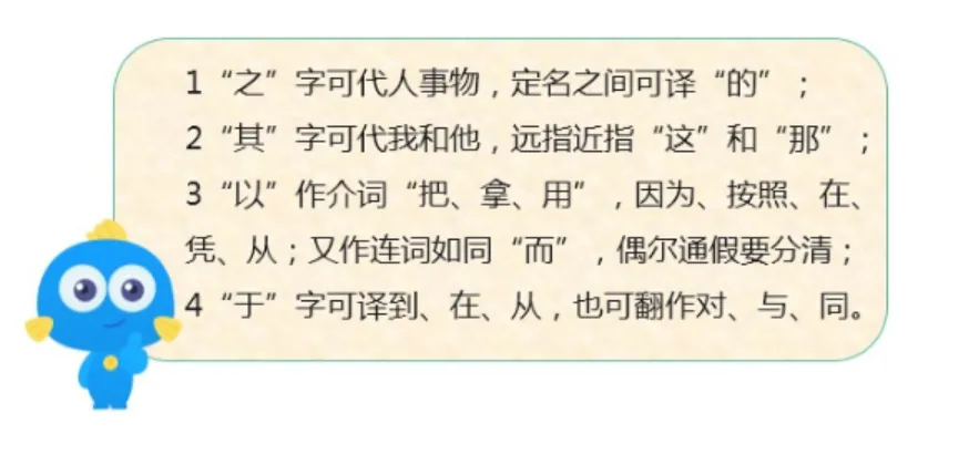 中考语文专题复习-常用文言虚词 第6张 中考语文专题复习-常用文言虚词 第6张