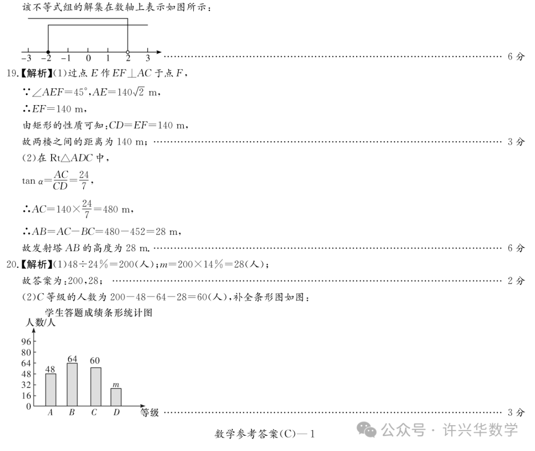 【中考数学】2024年长郡教育集团中考二模 数学试卷与答案 第12张 【中考数学】2024年长郡教育集团中考二模 数学试卷与答案 第12张