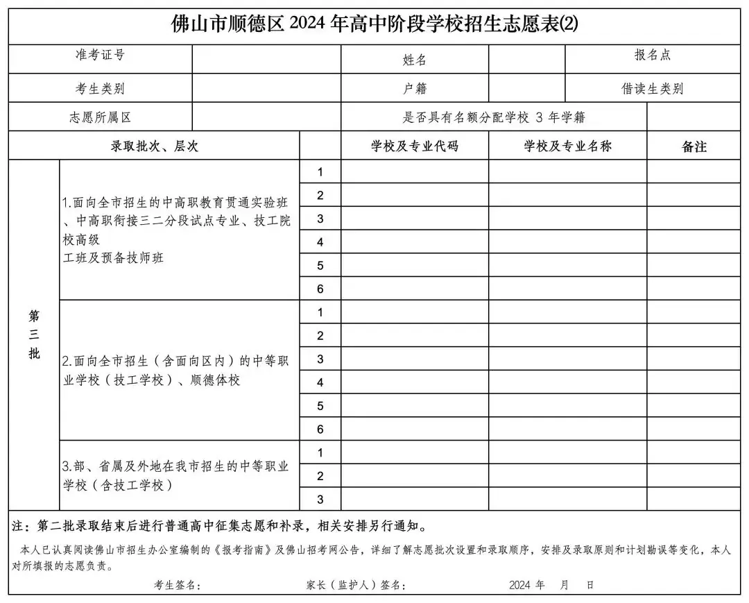 中考志愿填报进行时!佛山五区哪些学校可填?附各高中学费… 第6张