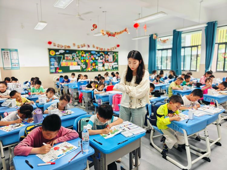 幸福小学展现全能风采——2024年小学生体能与艺术素质抽测圆满成功 第6张 幸福小学展现全能风采——2024年小学生体能与艺术素质抽测圆满成功 第6张