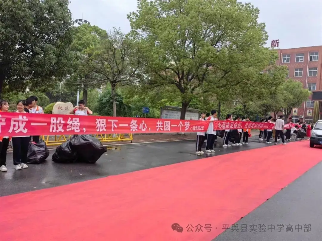 勇士携梦归,奋战迎高考————平舆实验中学迎接高三学子返校 第10张