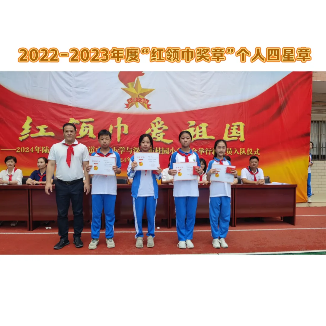 红领巾爱祖国——陆丰市东海街道中心小学、深圳市罗湖区桂园小学联合举行2024年新队员入队仪式 第71张 红领巾爱祖国——陆丰市东海街道中心小学、深圳市罗湖区桂园小学联合举行2024年新队员入队仪式 第71张