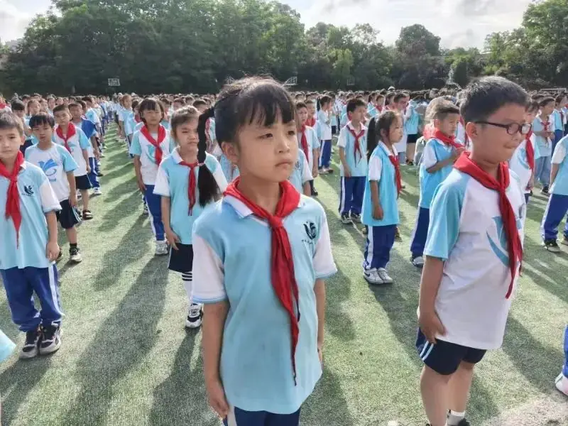 小手拉大手  禁烟在行动——砂子塘嘉和小学1905乘风中队第14周主题升旗仪式 第8张
