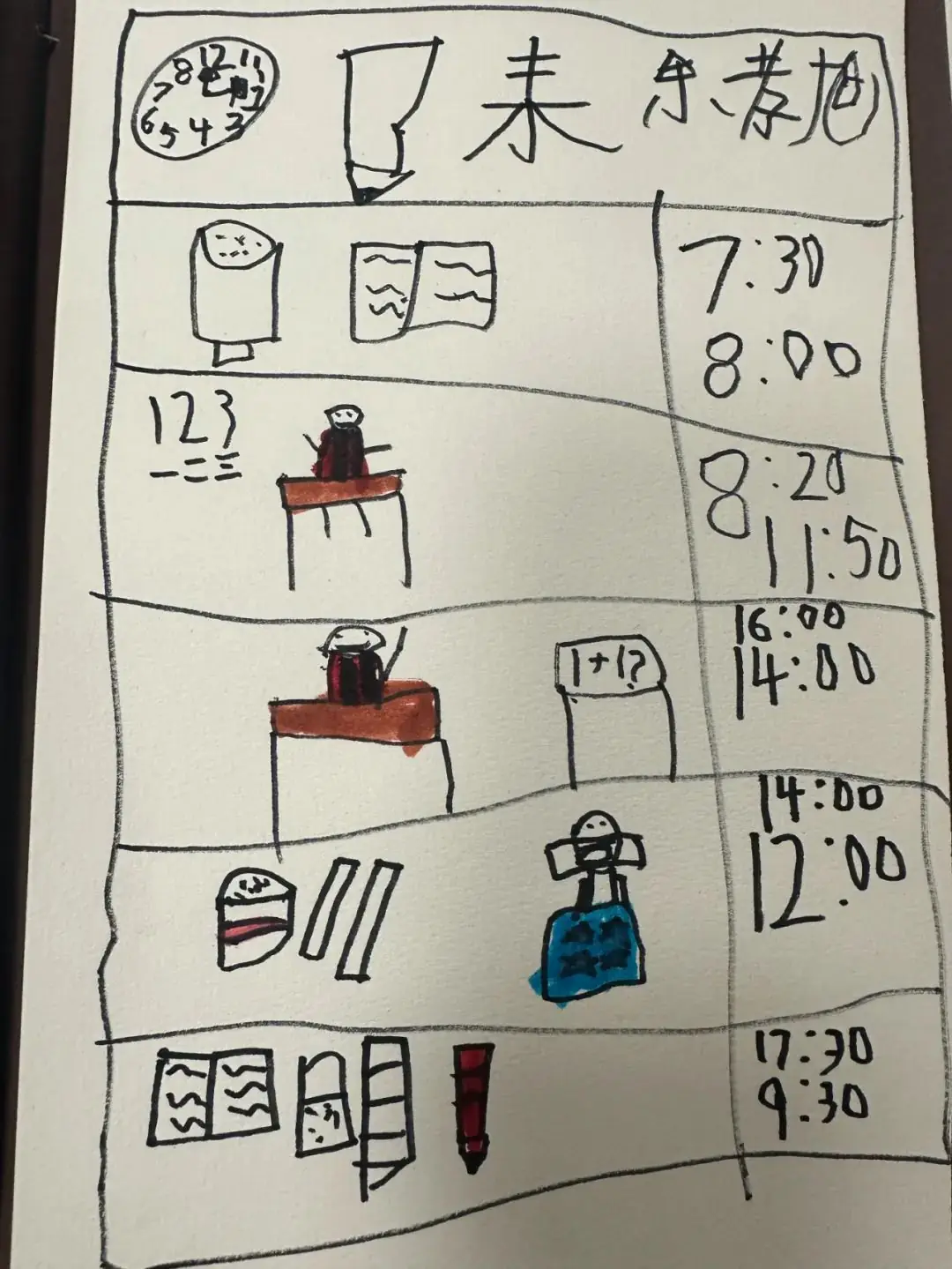 【澄.课程】澄娒娒“趣”小学——大班段《走向小学》主题探究故事 第143张 【澄.课程】澄娒娒“趣”小学——大班段《走向小学》主题探究故事 第143张