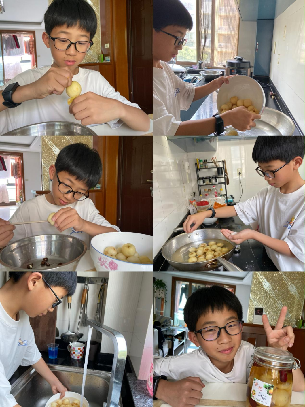 “巧手酿清甜,枇杷享清韵”——塘南小学李家桥校区枇杷节系列实践活动:枇杷罐头制作 第6张 “巧手酿清甜,枇杷享清韵”——塘南小学李家桥校区枇杷节系列实践活动:枇杷罐头制作 第6张
