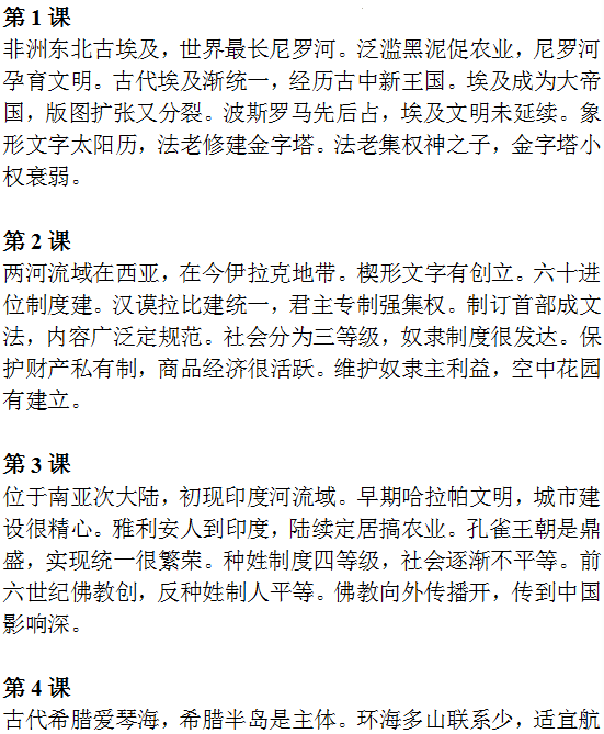 【中考历史】2024中考历史《必背知识点+答题模板+思维导图》 第28张 【中考历史】2024中考历史《必背知识点+答题模板+思维导图》 第28张