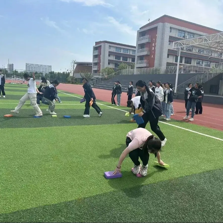减压赋能,助力中考——新沂海门中学附属学校开展游戏化体育活动 第5张 减压赋能,助力中考——新沂海门中学附属学校开展游戏化体育活动 第5张