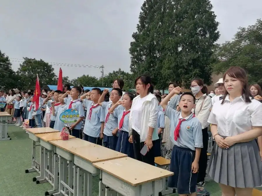 不负时光  感恩成长——杨陵区张家岗小学举行2020级学生“十岁成长礼”活动 第74张