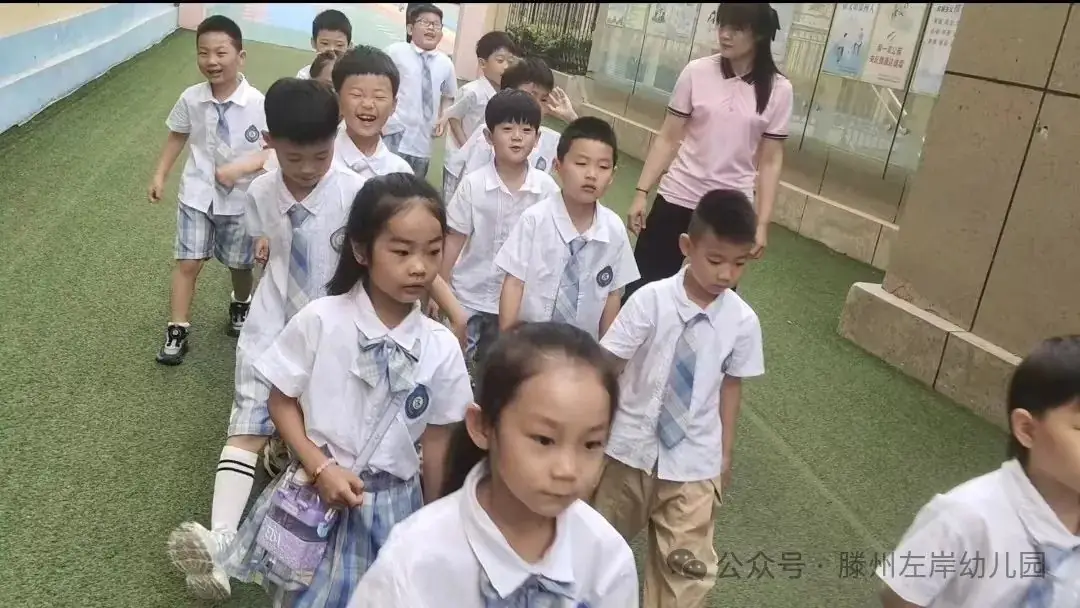 初探小学,“幼”见成长——滕州左岸幼儿园参观小学 第4张