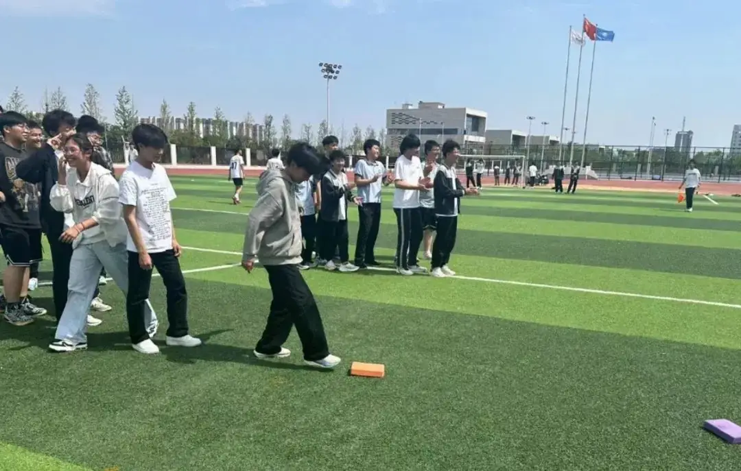减压赋能,助力中考——新沂海门中学附属学校开展游戏化体育活动 第3张 减压赋能,助力中考——新沂海门中学附属学校开展游戏化体育活动 第3张