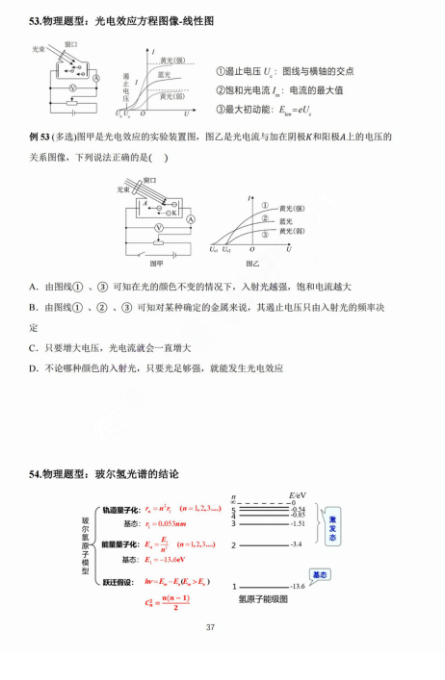 【高考物理】高考中高频的108个模型总结及配套提能例题(建议收藏) 第37张 【高考物理】高考中高频的108个模型总结及配套提能例题(建议收藏) 第37张