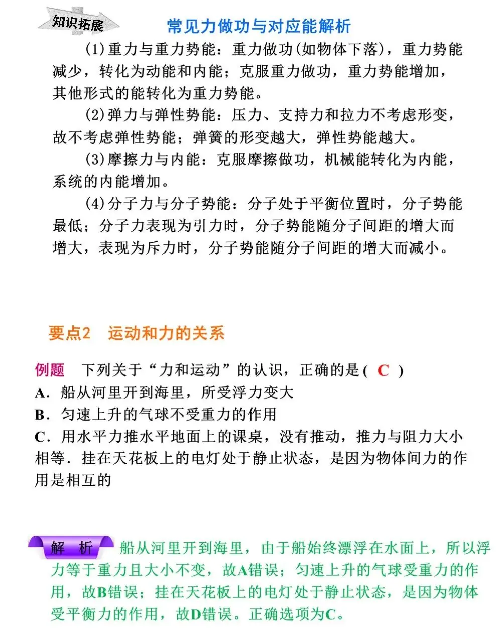 中考物理冲刺专题复习,搞定这些题型就稳了 第7张 中考物理冲刺专题复习,搞定这些题型就稳了 第7张