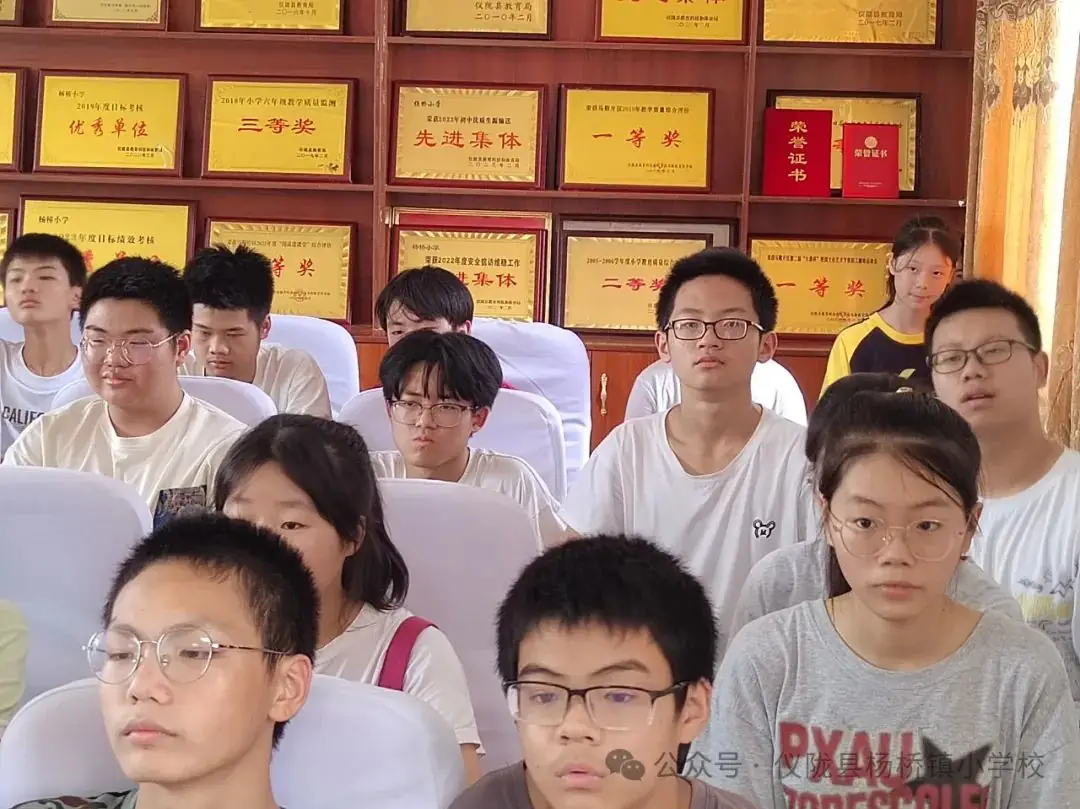 正视中考 学会减压——杨桥小学举办九年级学生中考考前减压心理疏导专题讲座 第3张 正视中考 学会减压——杨桥小学举办九年级学生中考考前减压心理疏导专题讲座 第3张