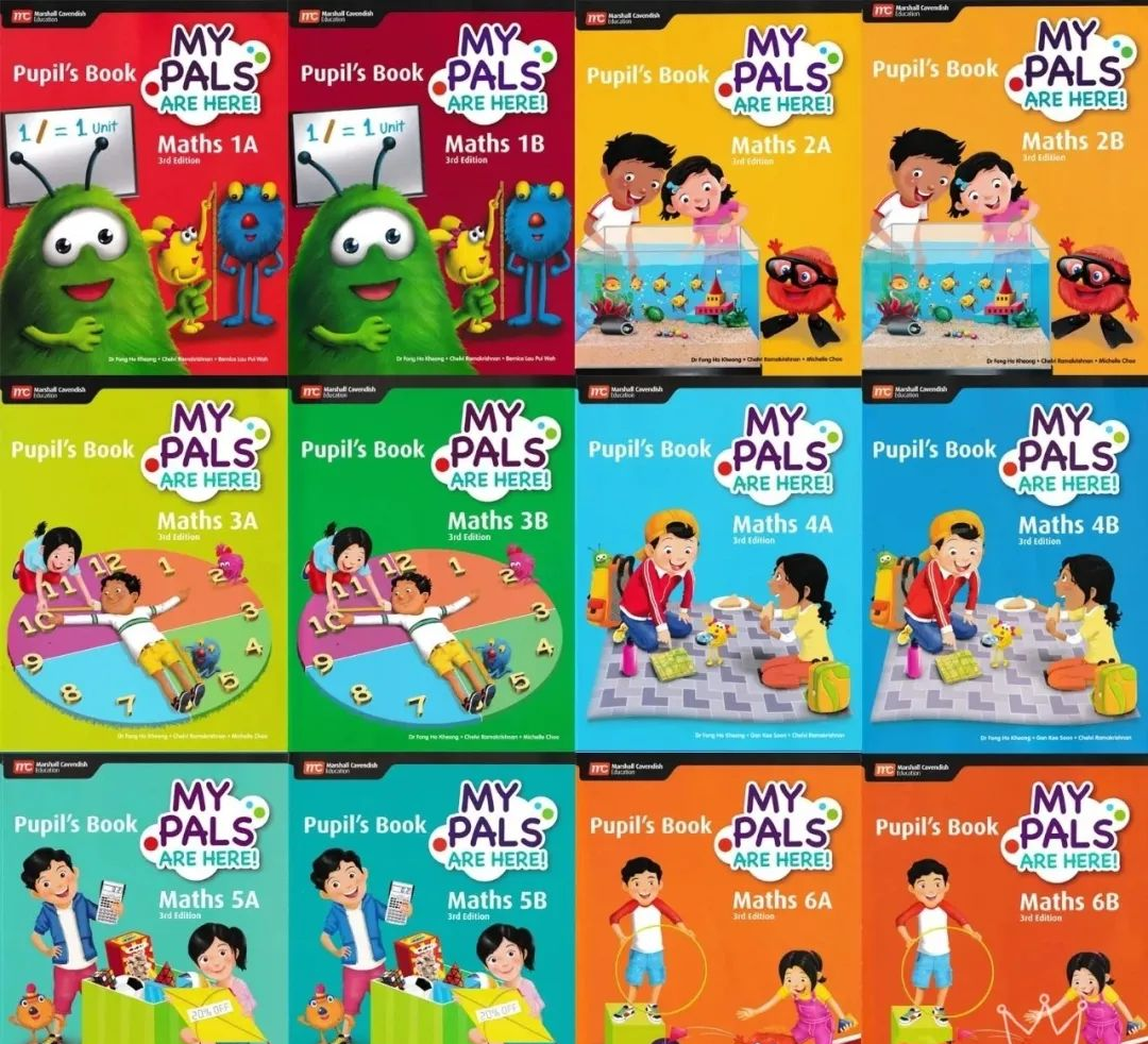 知心宝藏 | 新加坡最牛的小学数学教材《My Pals Are Here Maths》及练习册,90%学校都在用!附资源 第2张 知心宝藏 | 新加坡最牛的小学数学教材《My Pals Are Here Maths》及练习册,90%学校都在用!附资源 第2张