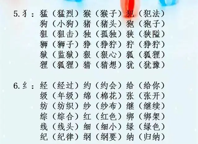 小学语文必考辨字组词,收藏了让孩子每天读一读吧 第28张