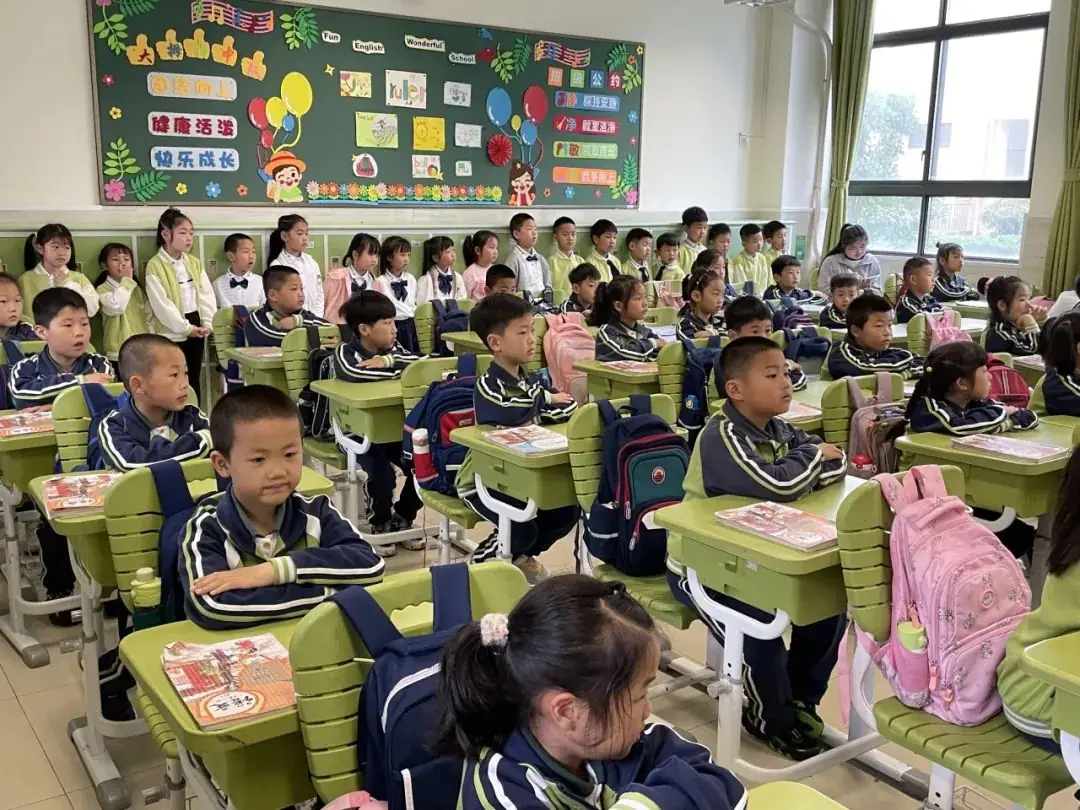 【靖海之星教育集团】【幼儿成长】走进小学,初探成长——彭镇幼儿园大班组参观小学活动 第27张