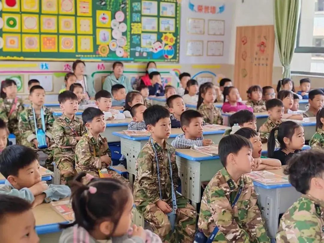 【学前教育宣传月】赴成长之约,启小学之旅——敖江微微幼儿园参观小学系列活动 第42张