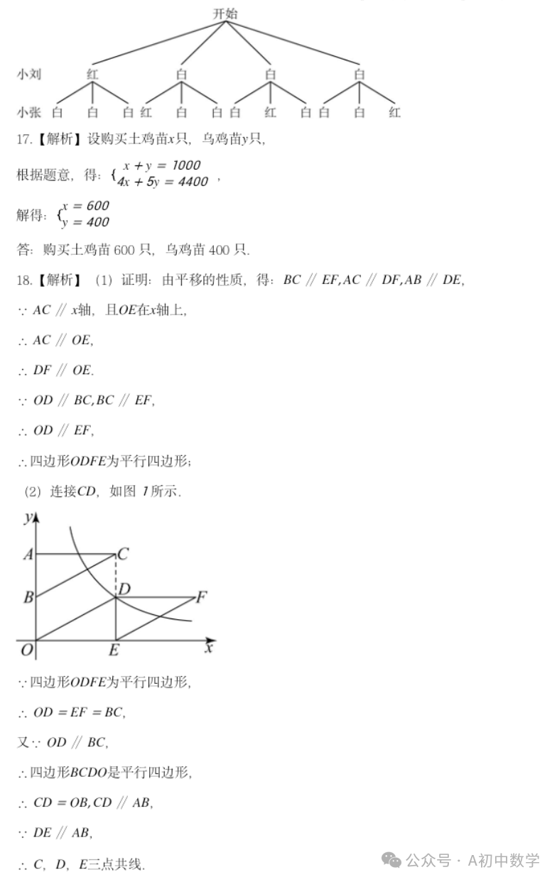 2024江西中考预测卷附答案 第13张 2024江西中考预测卷附答案 第13张