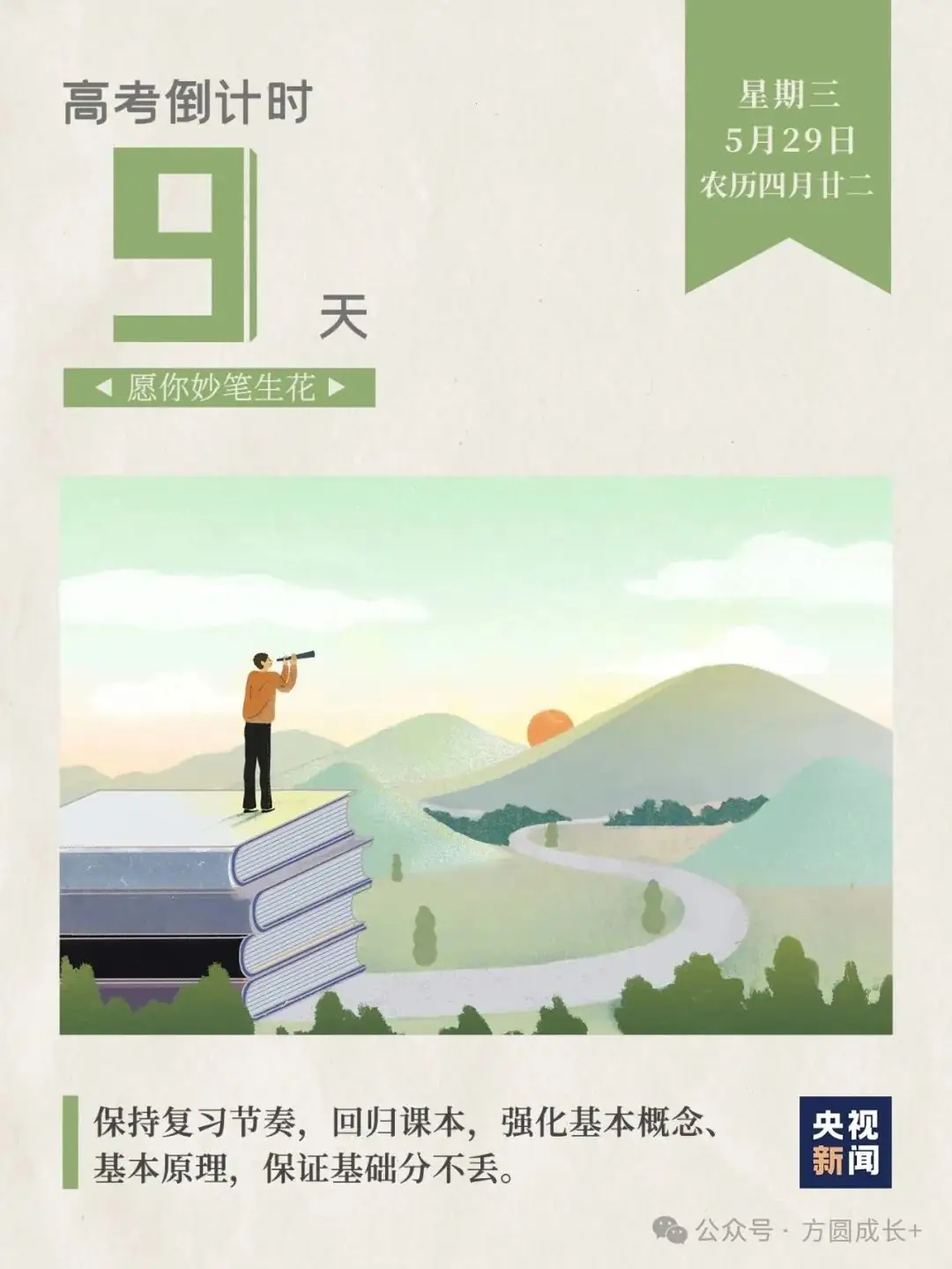 高 考 倒 计 时 10 天 ! 第5张 高 考 倒 计 时 10 天 ! 第5张