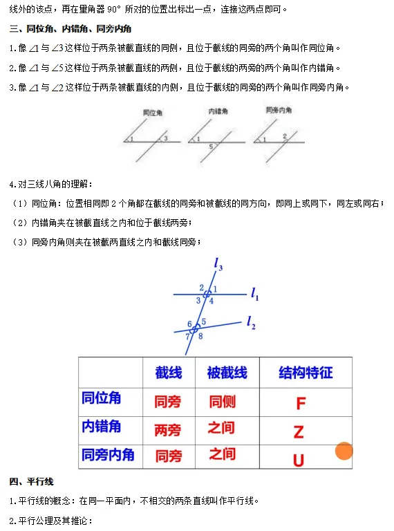 【中考数学】2024年中考数学知识考点梳理(记诵版) 第39张 【中考数学】2024年中考数学知识考点梳理(记诵版) 第39张