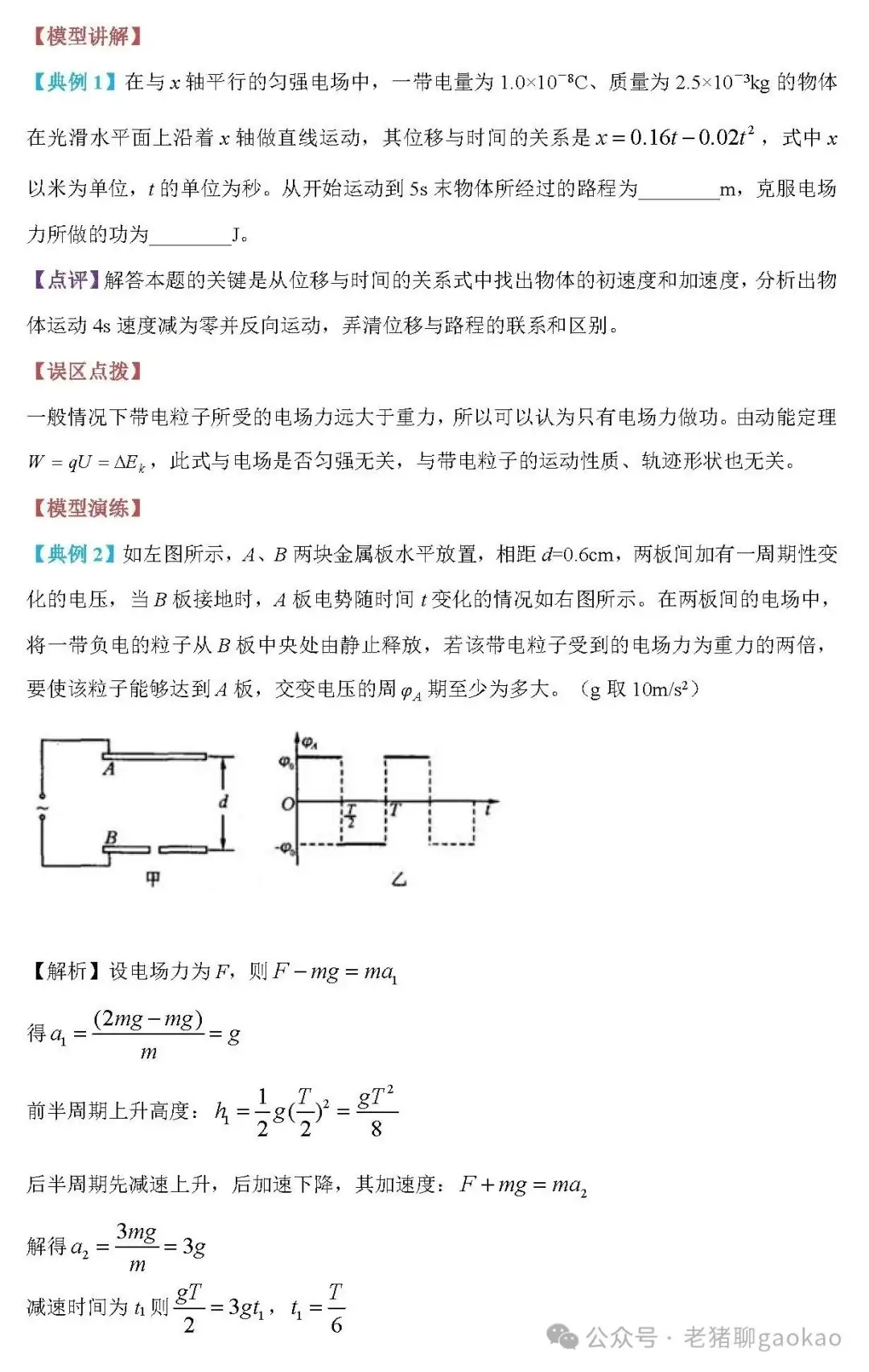 高考物理:刷题无数,得出的常考物理解题模型! 第23张