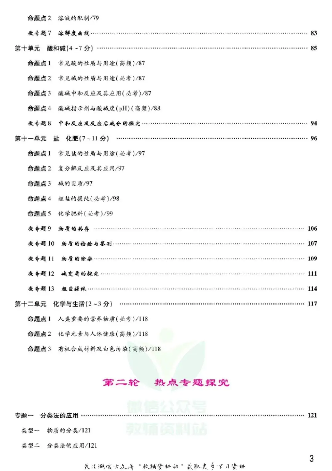 《中考靶向集训》化学河南专用电子版下载 第6张 《中考靶向集训》化学河南专用电子版下载 第6张