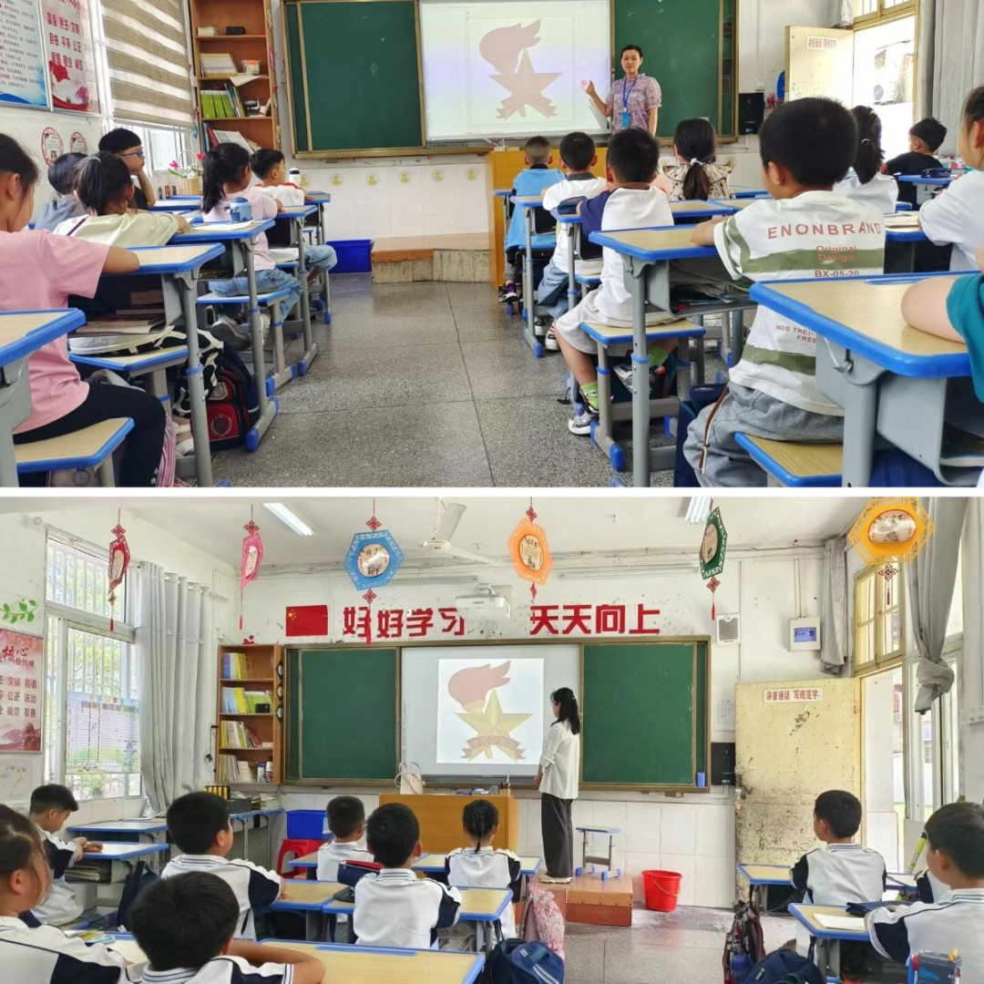 城关镇中心小学:一年级“分批入队”队前教育 第5张 城关镇中心小学:一年级“分批入队”队前教育 第5张