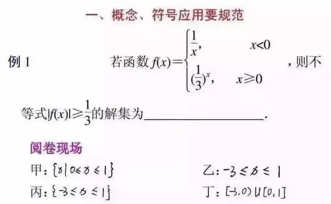 【高考数学】高考数学科目答题要求与规范 第2张 【高考数学】高考数学科目答题要求与规范 第2张