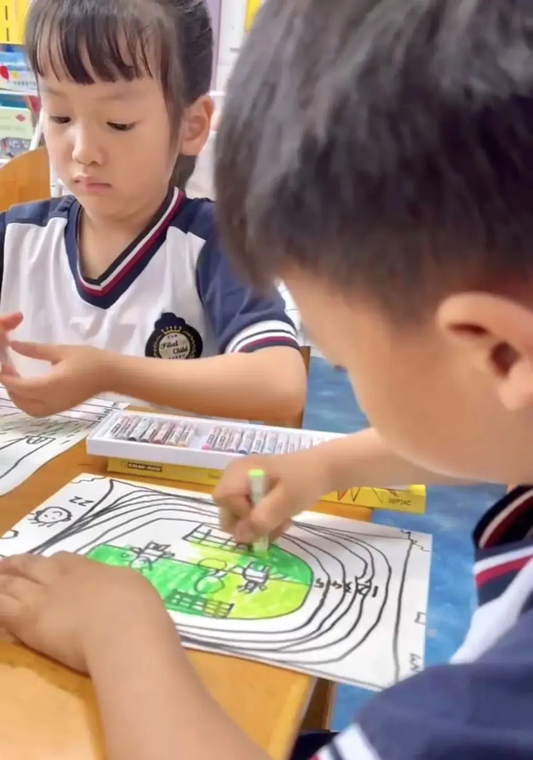 你好,小学——大班幼儿参观小学活动 第64张