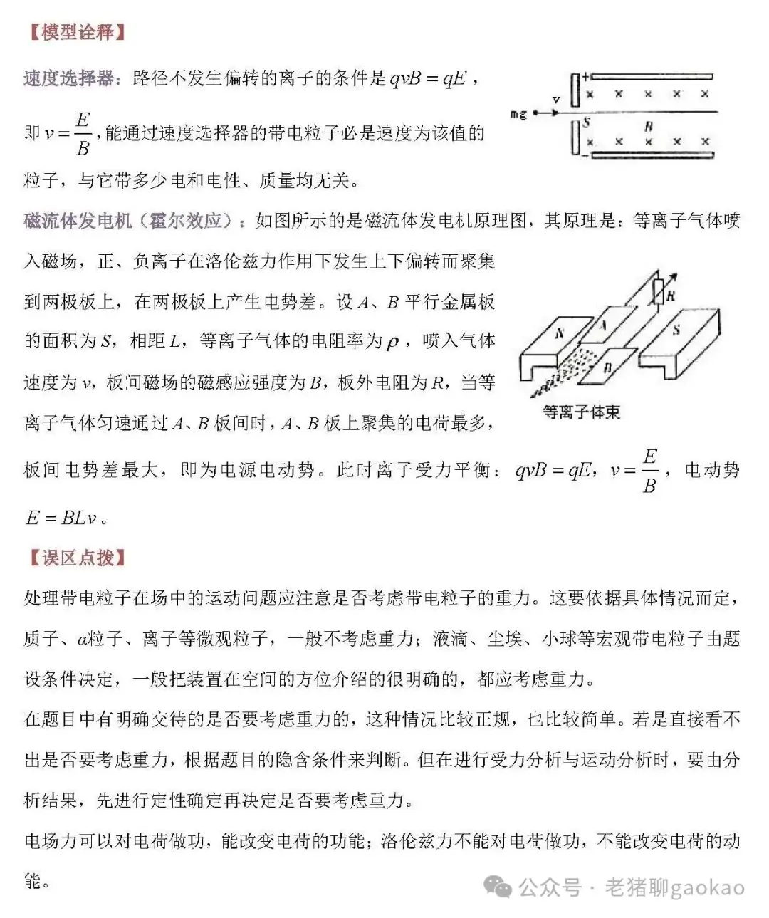 高考物理:刷题无数,得出的常考物理解题模型! 第10张