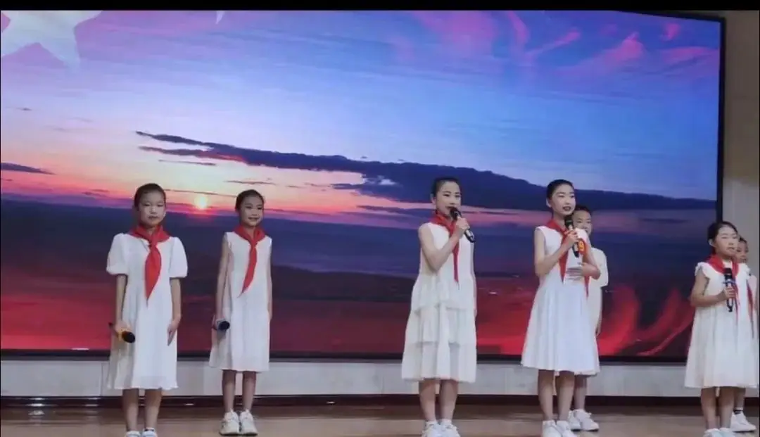 喜报——南井寨小学经典诵读比赛教师学生双获全区一等奖! 第6张