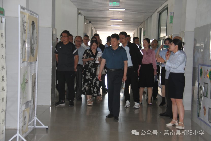 【朝阳小学•校园动态】全县教体系统工会工作观摩团莅临我校指导工作 第4张 【朝阳小学•校园动态】全县教体系统工会工作观摩团莅临我校指导工作 第4张