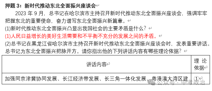 2024年中考道法终极押题(绝密)第三期 第20张 2024年中考道法终极押题(绝密)第三期 第20张
