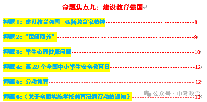 2024年中考道法终极押题(绝密)第三期 第4张 2024年中考道法终极押题(绝密)第三期 第4张