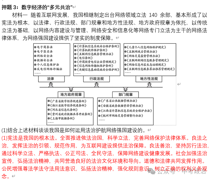 2024年中考道法终极押题(绝密)第三期 第15张 2024年中考道法终极押题(绝密)第三期 第15张