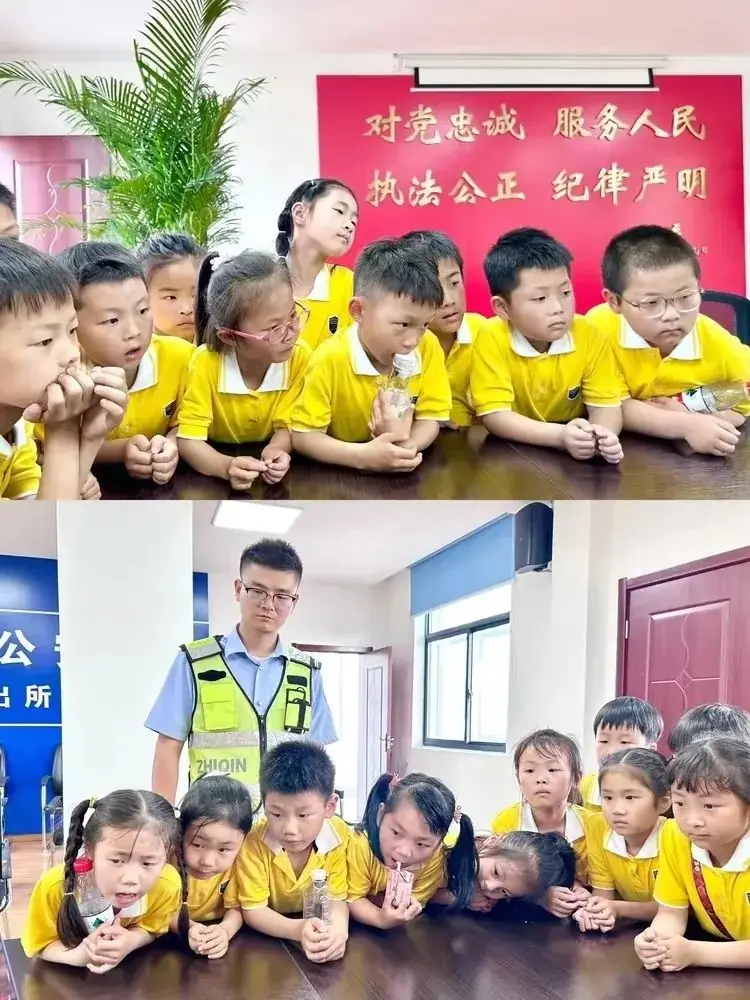 警心连童心 法治伴“我”行 ——凤凰城小学一(1)班假日活动小队 第15张 警心连童心 法治伴“我”行 ——凤凰城小学一(1)班假日活动小队 第15张