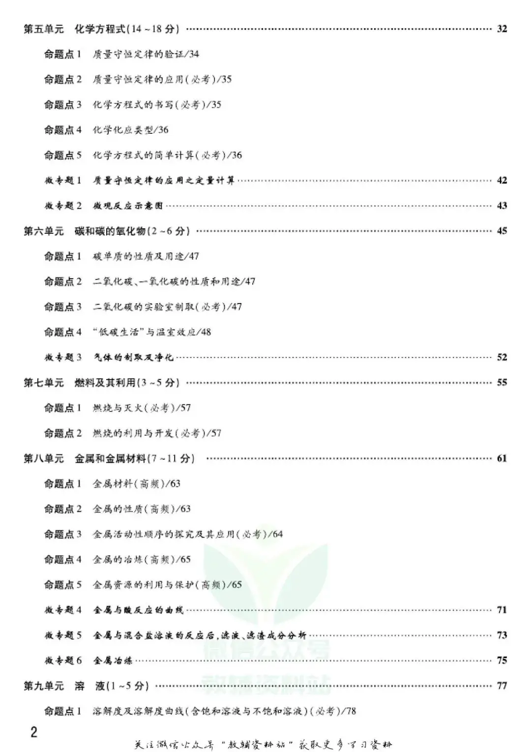 《中考靶向集训》化学河南专用电子版下载 第5张 《中考靶向集训》化学河南专用电子版下载 第5张