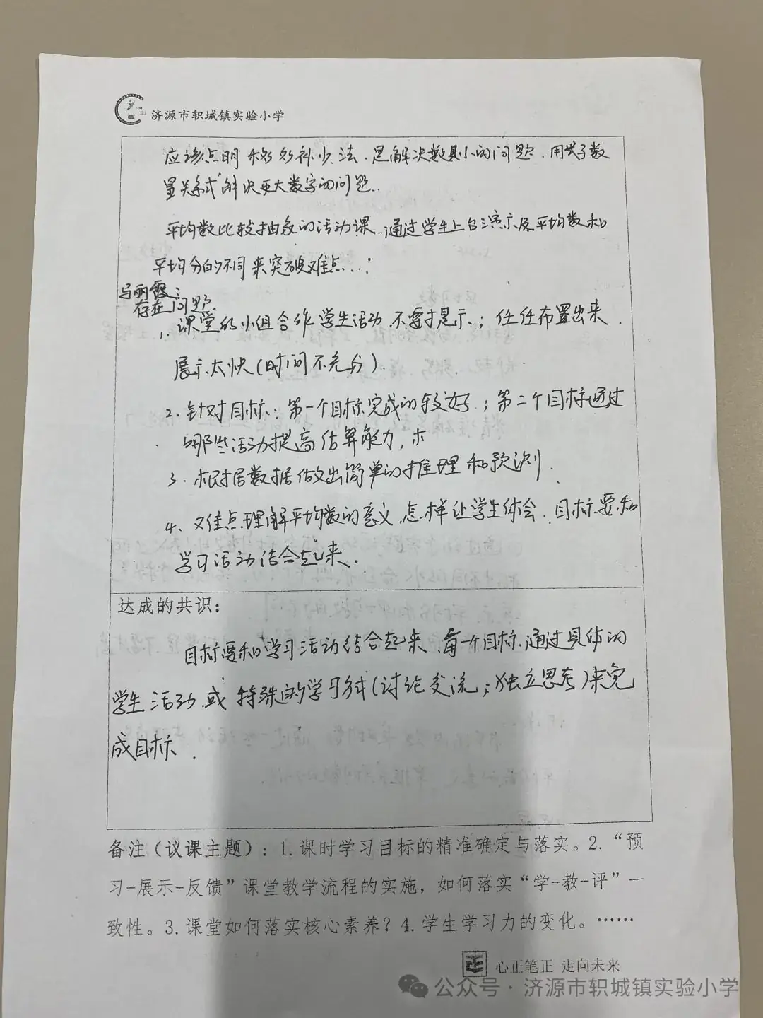 轵城镇实验小学高年级数学团队研修简报2024年第十七期 第8张 轵城镇实验小学高年级数学团队研修简报2024年第十七期 第8张