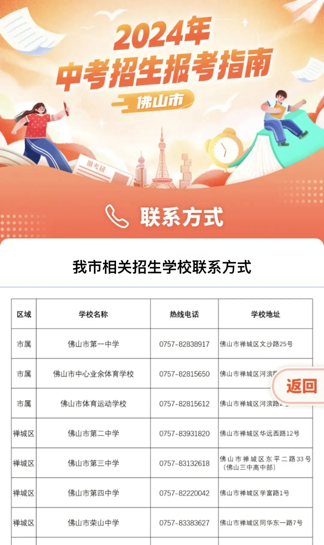 2024年佛山中考招生报考指南上线! 第13张 2024年佛山中考招生报考指南上线! 第13张