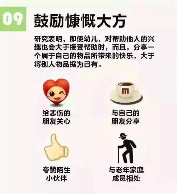 【中隐小学 · 家庭教育】11张图告诉家长:如何培养幸福的孩子! 第9张 【中隐小学 · 家庭教育】11张图告诉家长:如何培养幸福的孩子! 第9张