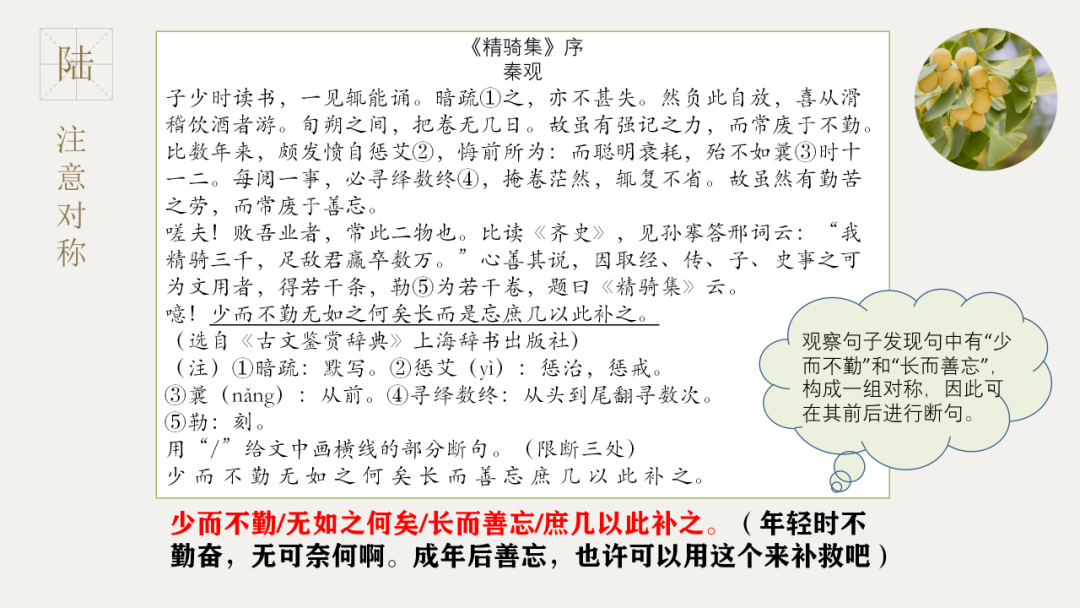 中考语文专题复习——文言文断句 第28张 中考语文专题复习——文言文断句 第28张