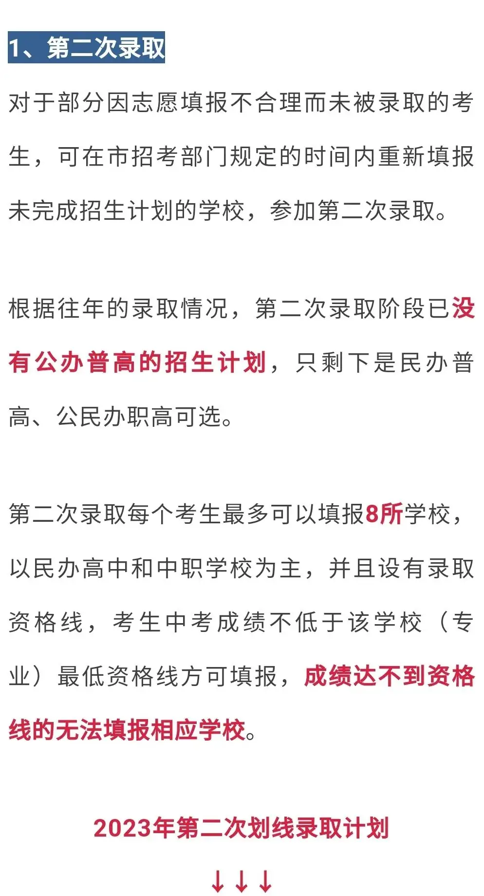 中考志愿滑档怎么办? 第10张 中考志愿滑档怎么办? 第10张